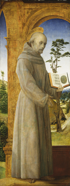 Saint Bernardino of Siena by Vincenzo Foppa