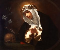 Saint Catherine of Siena by Circle of Baldassare Franceschini