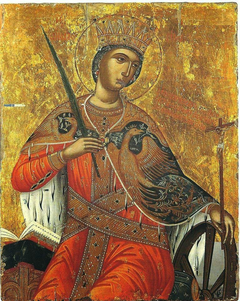 Saint Catherine (Palladas) by Ieremias Palladas