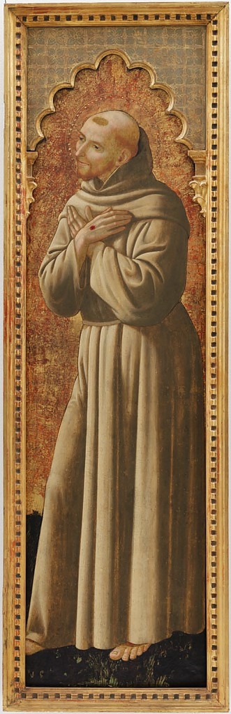 Saint Francis: side panel from a triptych