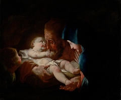 Saint Joseph with Family by Franz Xavier Karl Palko