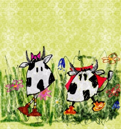 Spring at the farm by Susanne Mack