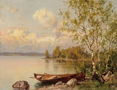Still Summer Evening, a View from Häme by Hjalmar Munsterhjelm