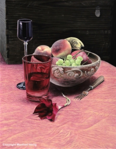 Still with Fruitbowl by Manfred Hoenig