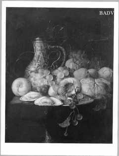 stilllife with jug and fruit by Jan Davidsz. de Heem