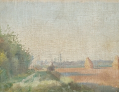 Study of Summer Landscape by László Mednyánszky