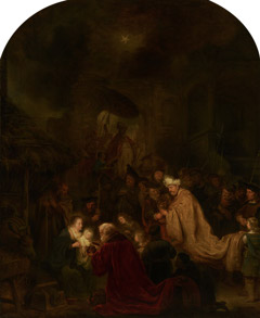 The Adoration of the Magi by Salomon Koninck