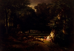 The Bathers (Clearing in the Forest)