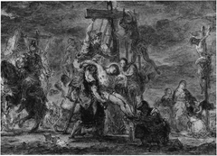 The Descent from the Cross by Eugène Delacroix