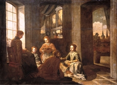 The Education of Saint Theresa by Juan García de Miranda