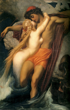 The Fisherman and the Syren by Frederic Leighton