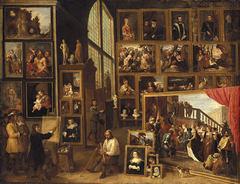 The Gallery of Archduke Leopold in Brussels by David Teniers the Younger