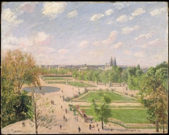 The Garden of the Tuileries on a Spring Morning by Camille Pissarro