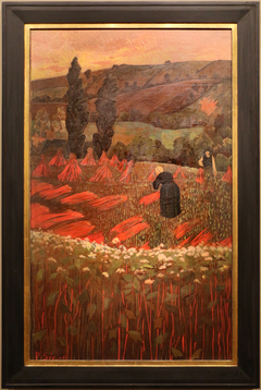 The Harvest of Buckwheat by Paul Sérusier