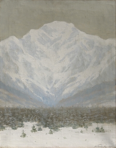 The High Tatras in Winter by Nándor Katona