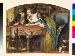 The Laboratory by Dante Gabriel Rossetti
