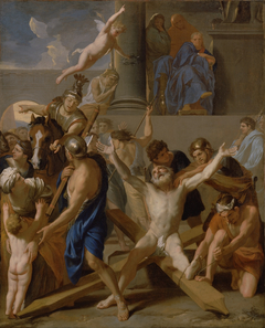 The Martyrdom of St. Andrew by Charles Le Brun