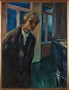 The Night Wanderer (A self-portrait) by Edvard Munch