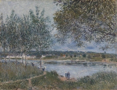 The Path to the Old Ferry at By by Alfred Sisley
