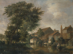 The River Wensum, Norwich by John Crome