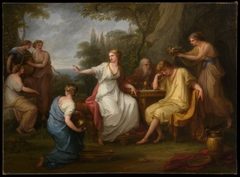 The Sorrow of Telemachus by Angelica Kauffman