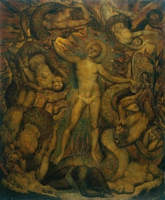The Spiritual Form of Nelson guiding Leviathan by William Blake