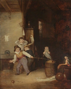 The Toy Prisoner being Shot in the School Room by Edward Bird