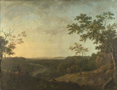 The Valley of the Dee, with Chester in the Distance by Richard Wilson