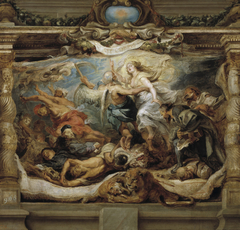The Victory of Truth over Heresy by Peter Paul Rubens