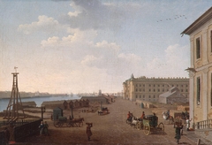 "The View of the Embankment of Vasilyevsky Island near the Academy of Arts" by Benjamin Patersen