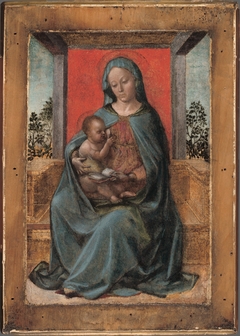 The Virgin and Child Enthroned by Vincenzo Foppa
