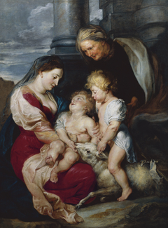 The Virgin and Child with Saint Elizabeth and Saint John the Baptist by Peter Paul Rubens