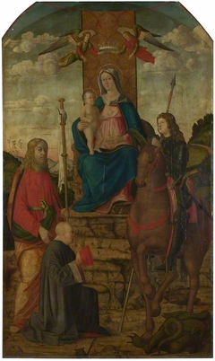 The Virgin and Child with Saints by Giovanni Martini