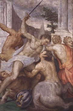 The Wedding of Pirithöus and Hippodamia (II) by Lattanzio Gambara