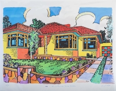 Triple Fronted Brick Veneer by Howard Arkley