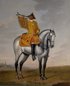 Trumpeter, 1st Troop of Horse Guards by David Morier