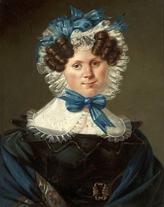 Portrait of Marianna Petiscus by Antoni Brodowski