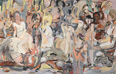 Untitled (Blood Thicker Than Mud) by Cecily Brown