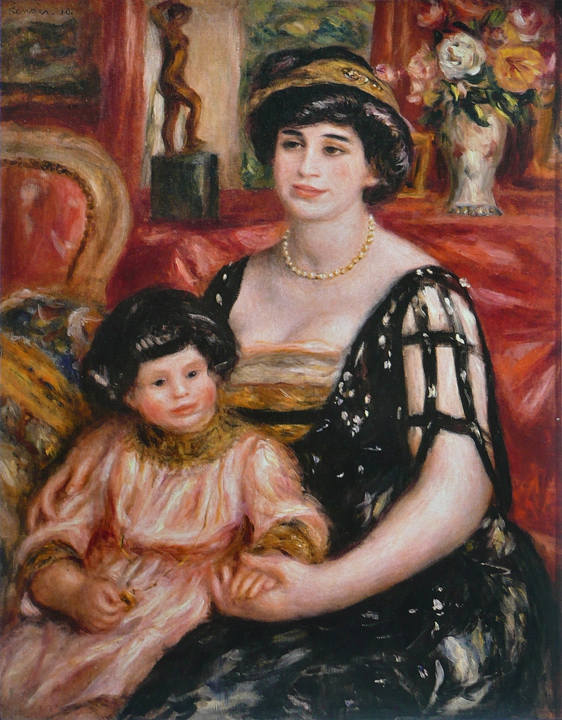 Madame Josse Bernheim-Jeune et son fils Henry