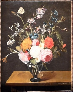 Vase of Flowers by Gaspar Peeter Verbruggen the Elder