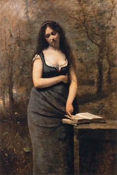 Velléda by Jean-Baptiste-Camille Corot