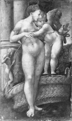 Venus and Cupid by Anonymous