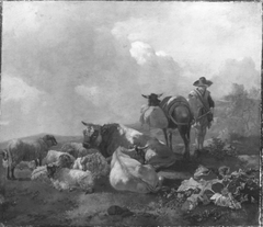 Viehherde by Willem Romeyn