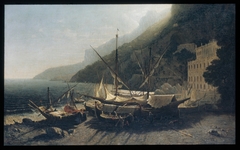 View at Amalfi, Bay of Salerno by George Loring Brown