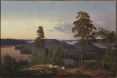 View from Haminalahti by Ferdinand von Wright