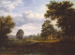 View in the New Forest near Lyndhurst by Patrick Nasmyth