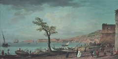 View of Naples by Claude-Joseph Vernet