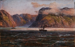 View of the Sognefiord by Johan Christian Dahl