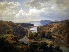 View on the Hudson River Near Fishkill Creek by Paul Weber
