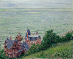 Villas at Trouville by Gustave Caillebotte